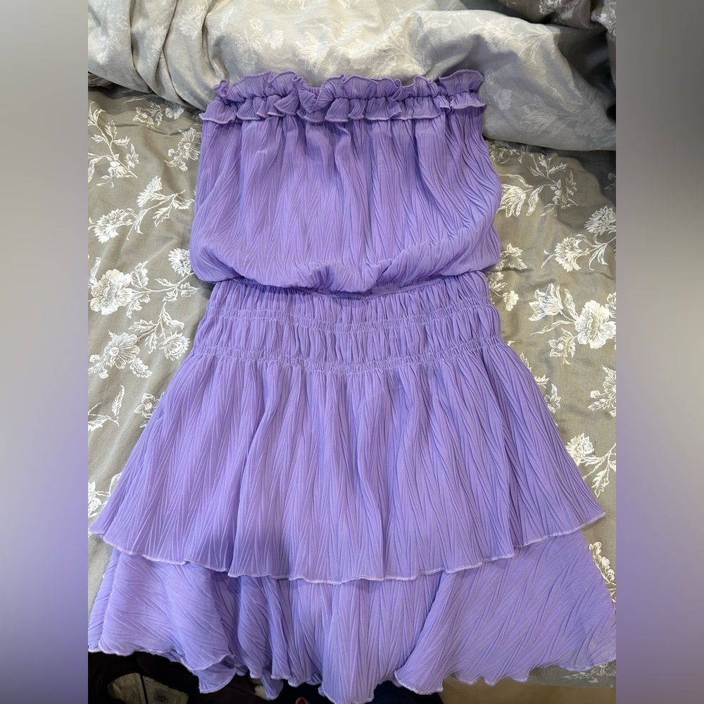 Strapless dress